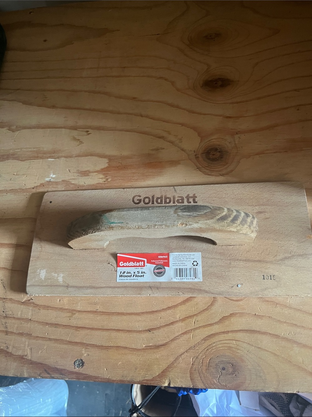 Goldblatt Wood Float - Natural Wood 12x5  G06962